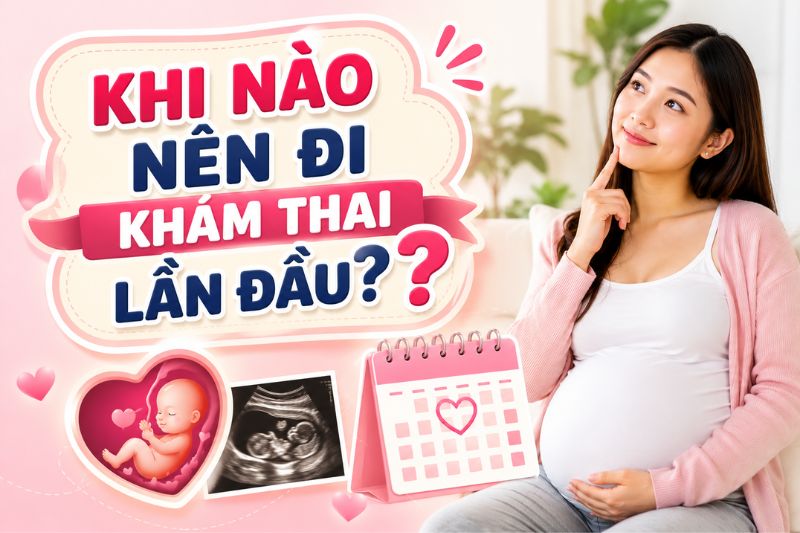 mẹ bầu khi nào nên đi khám thai lần đầu